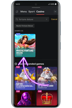 Mystic Fortune Deluxe search results