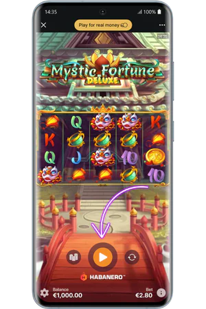 Mystic Fortune Deluxe play button
