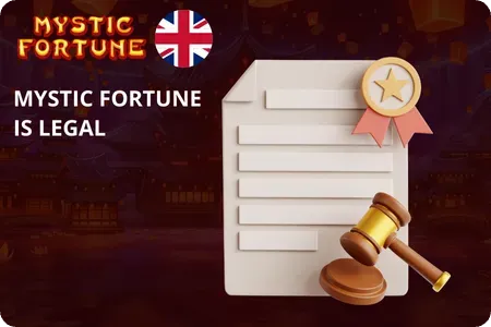Mystic Fortune fully legal to play in the United Kingdom